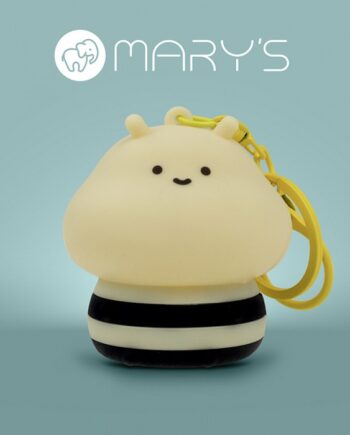 Breloczek z lampką LED Mała pszczółka