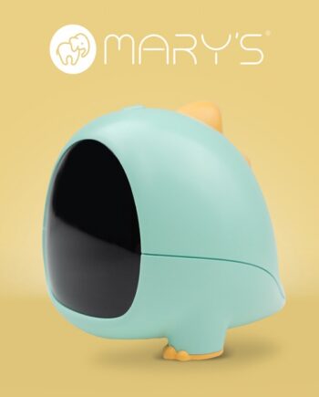 Budzik mały Dino zielony