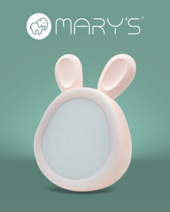 Budzik Zajączek różowy