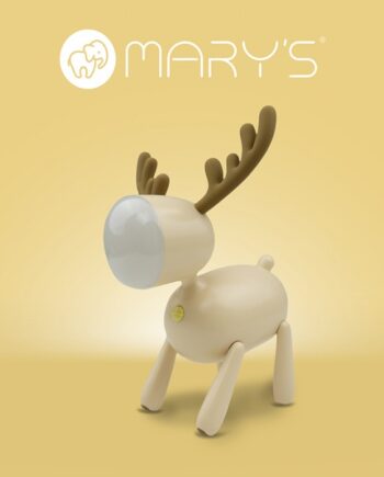 Lampka nocna LED Jelonek beżowy