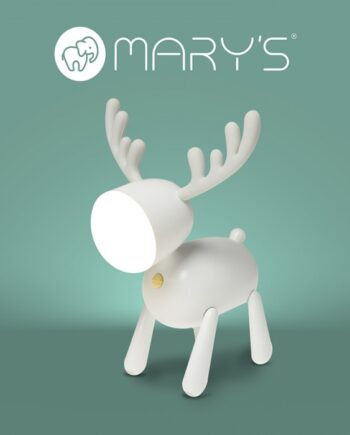 Lampka nocna LED Jelonek biały