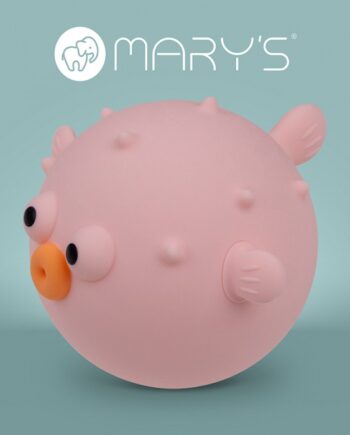 Lampka nocna LED Rybka rozdymka różowa