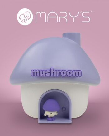 Nawilżacz powietrza LED Grzybek fioletowy